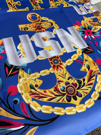 Jefa De Flores Trifecta Flag