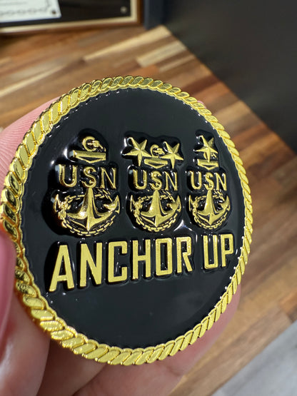 Strong Women Navy Chief Coin V2