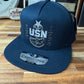 Camo Anchor Snapback Hat