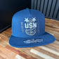 Camo Anchor Snapback Hat