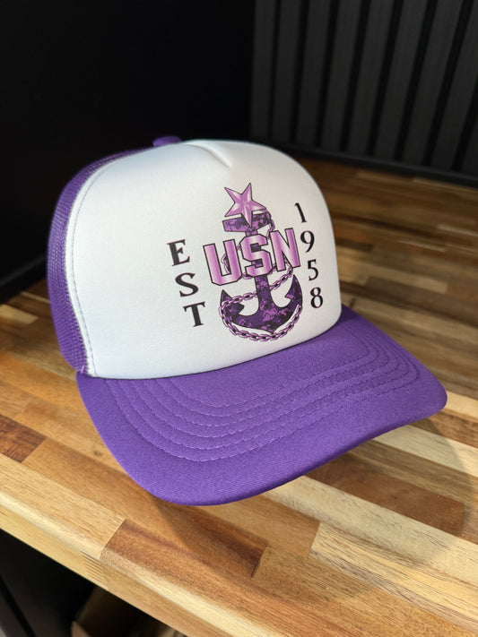 Pretty in Camo Trucker Hat