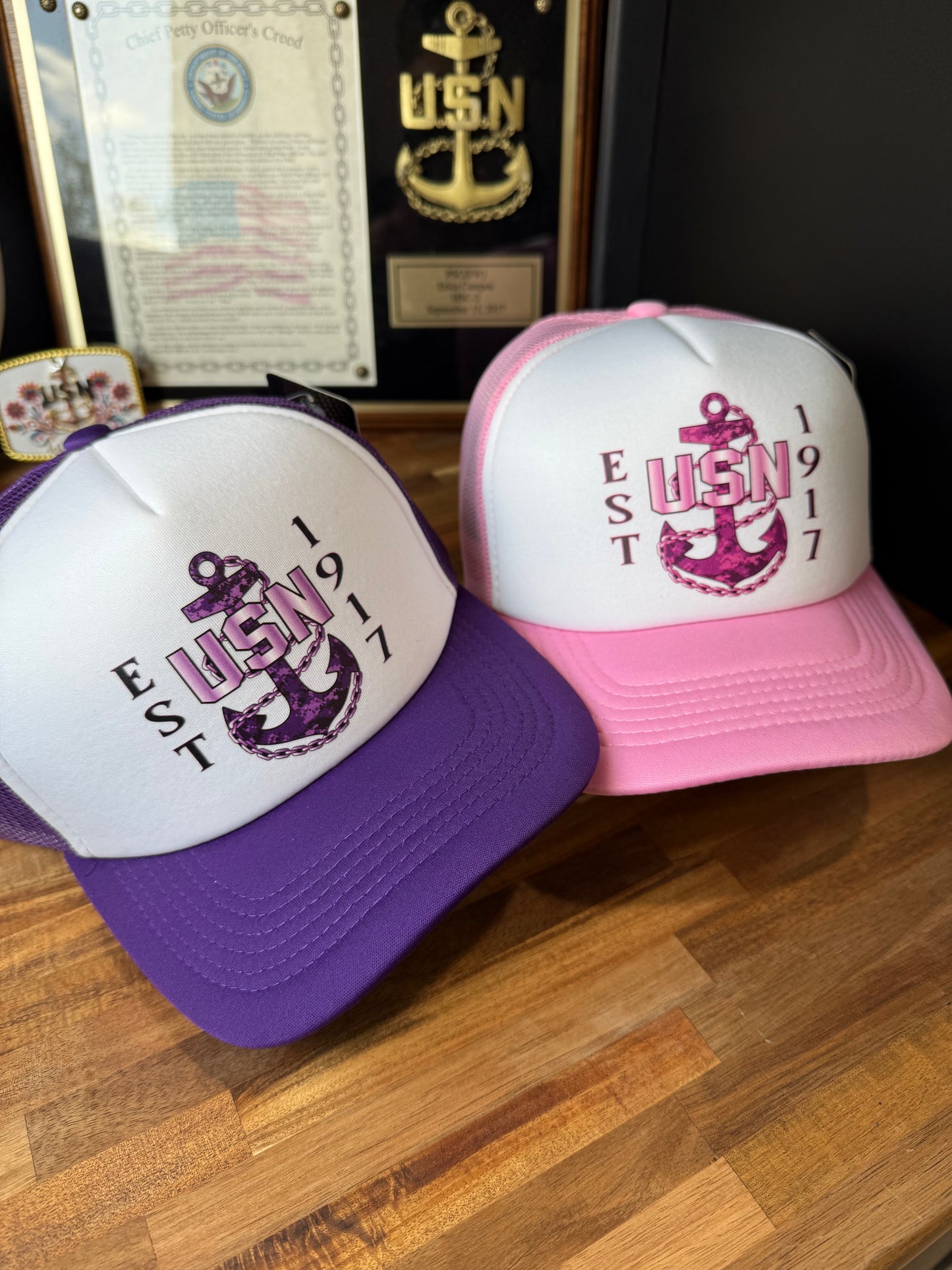 Pretty in Camo Trucker Hat