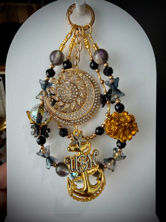 Wristlet Phone Bag Charm
