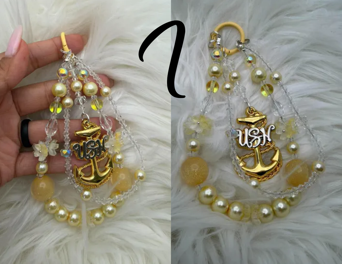 Wristlet Phone Bag Charm
