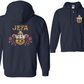 Jefa De Flores Zip Up Hoodie