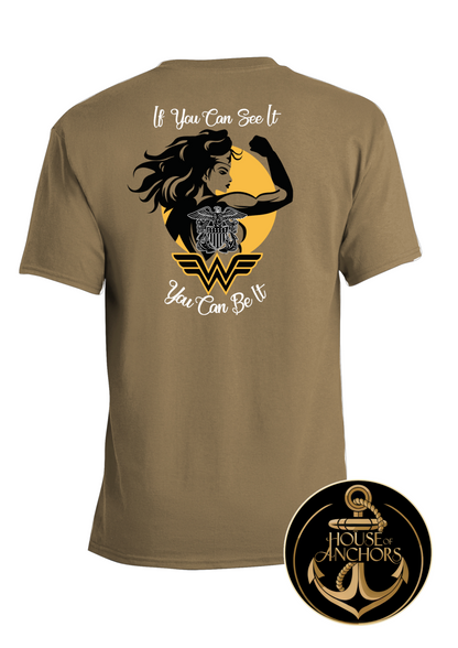 You Can Be It Coyote Brown Officer Shirt