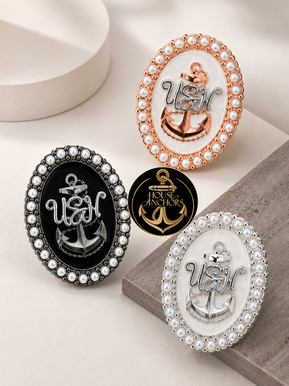 House of Anchors Signature Brooch