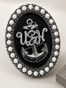 House of Anchors Signature Brooch