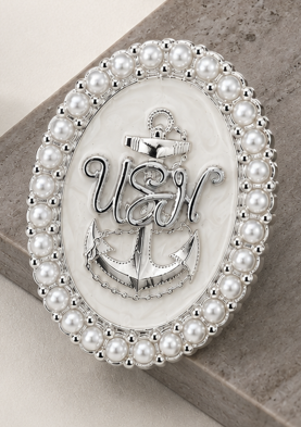 House of Anchors Signature Brooch