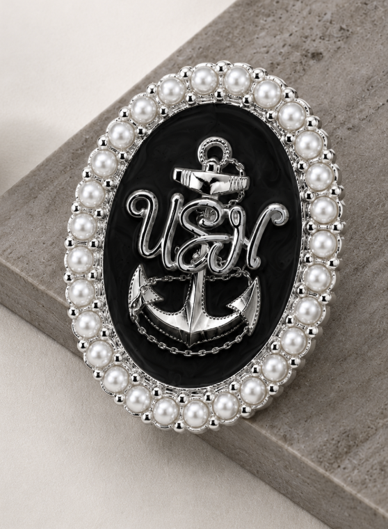 House of Anchors Signature Brooch