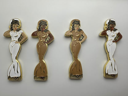 Pin Up Challenge Coin
