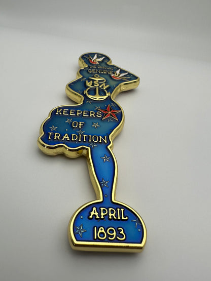 Pin Up Challenge Coin