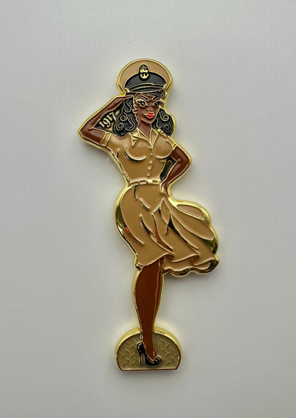 Pin Up Challenge Coin
