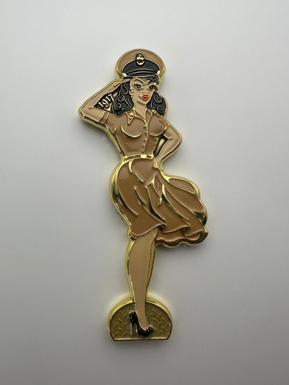 Pin Up Challenge Coin