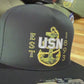 Camo Anchor Snapback Hat