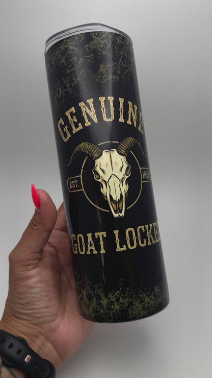Genuine Goat Locker Tumbler 20oz
