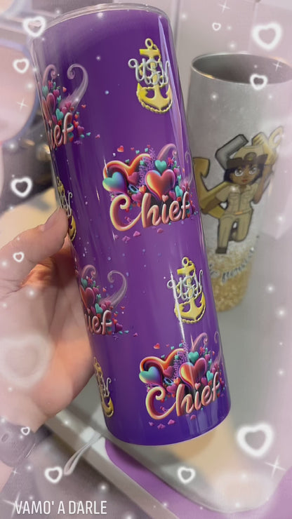 Cute Chief Tumbler 20oz