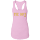 The Goat Gold Racerback Tank