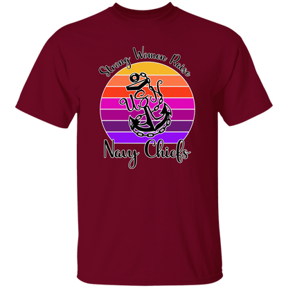Strong Navy Mom 5.3 oz. T-Shirt