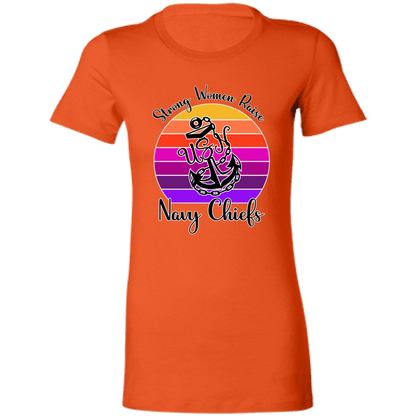 Strong Navy Mom Ladies' Favorite T-Shirt