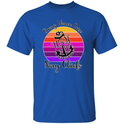 Strong Navy Mom 5.3 oz. T-Shirt