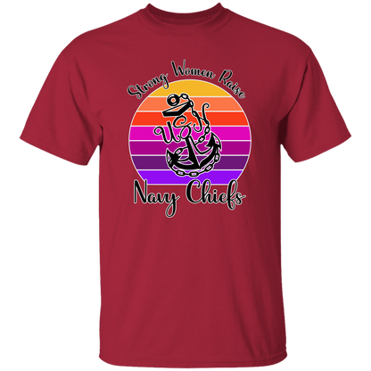 Strong Navy Mom 5.3 oz. T-Shirt