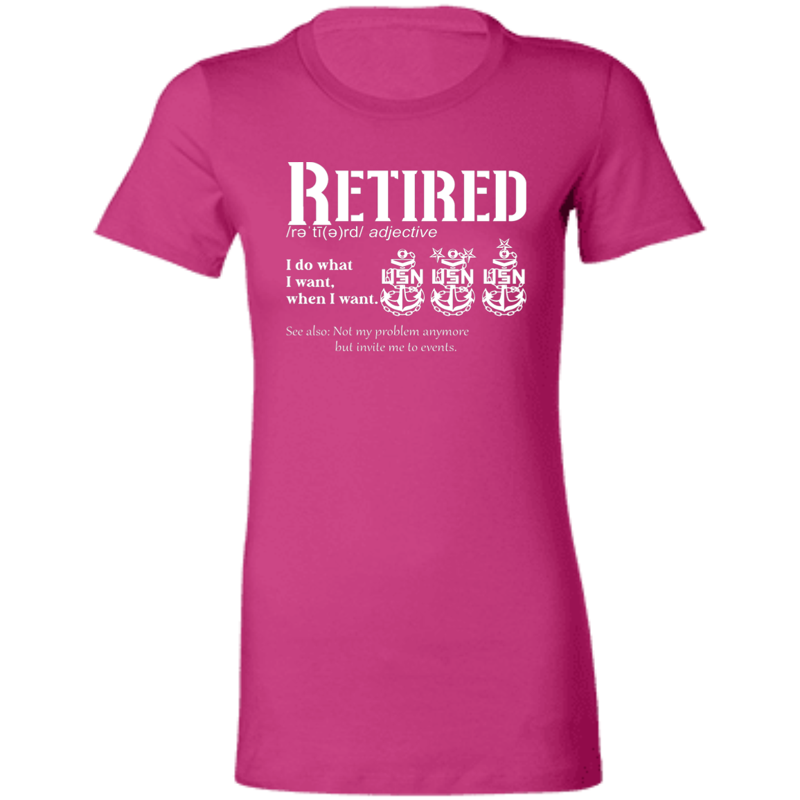 Retired Definition V2 Ladies' Favorite T-Shirt