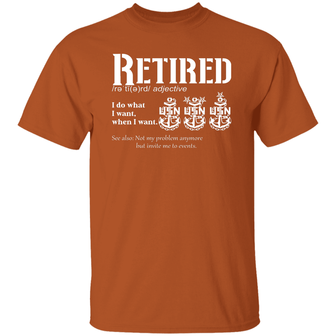 Retired Definition V2  5.3 oz. T-Shirt