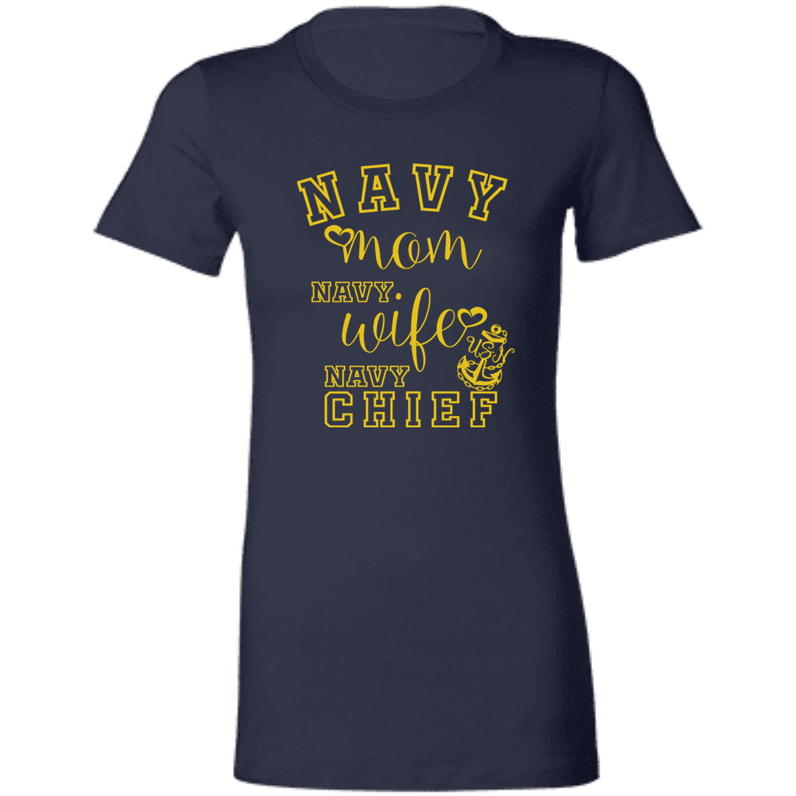 Navy MWC Ladies' Favorite T-Shirt
