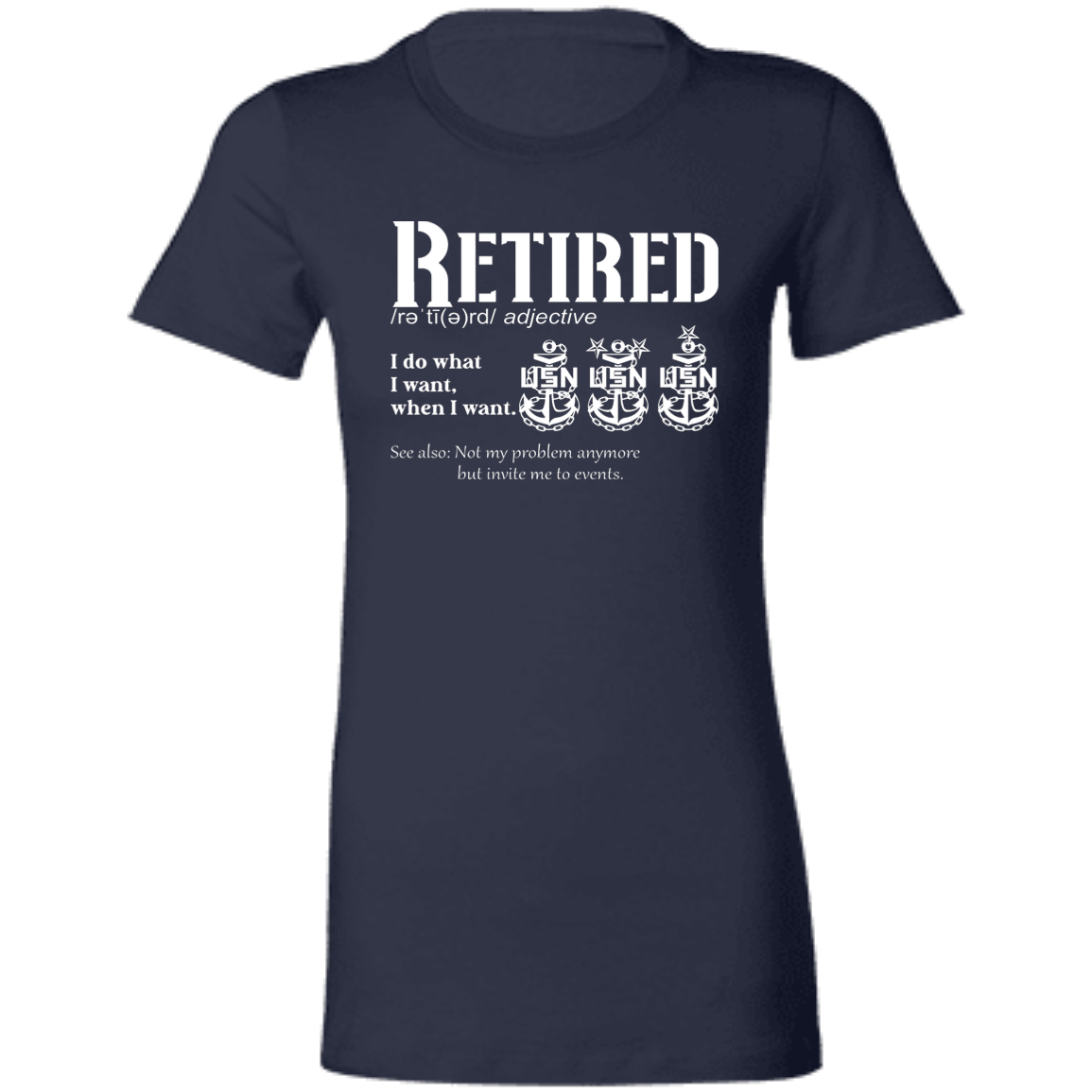 Retired Definition V2 Ladies' Favorite T-Shirt