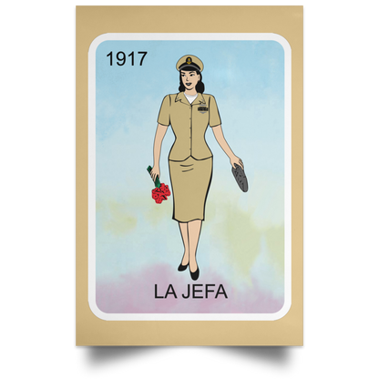 La Jefa Satin Poster