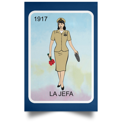 La Jefa Satin Poster