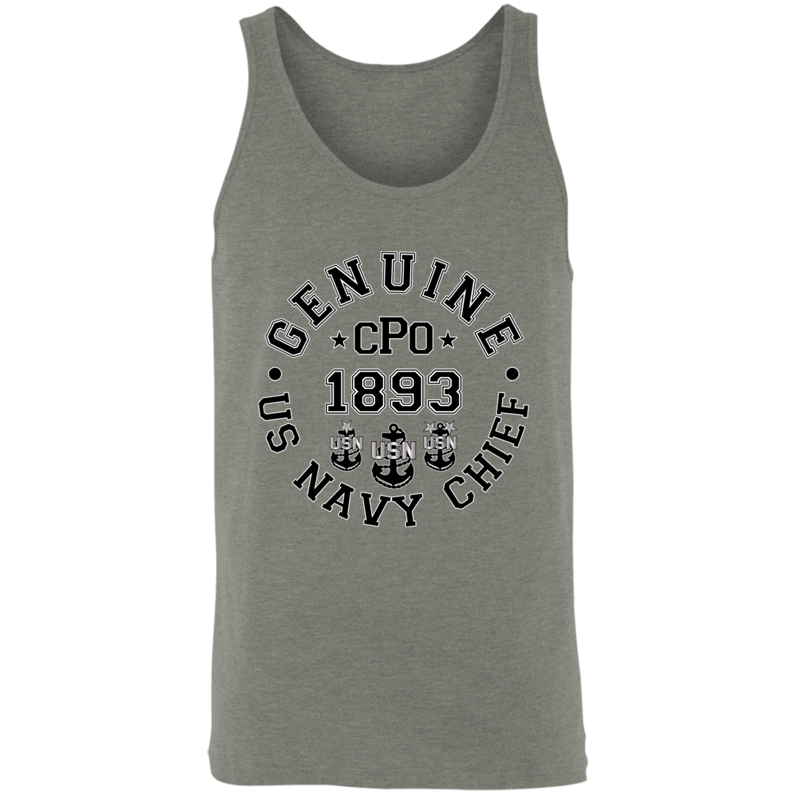 Genuine CPO Trifecta Unisex Tank – Anchor Up Gear