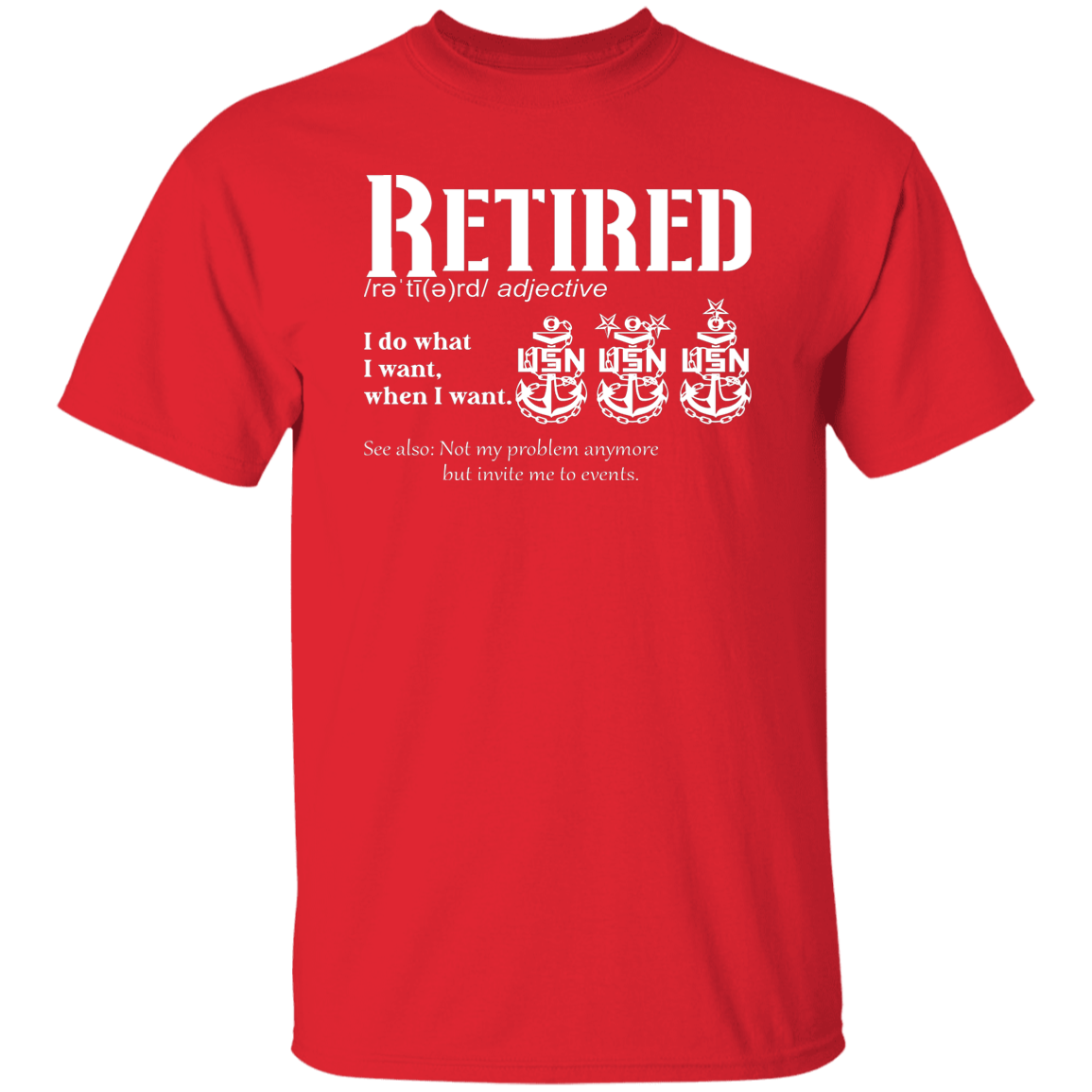 Retired Definition V2  5.3 oz. T-Shirt