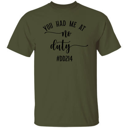 No Duty 5.3 oz. T-Shirt