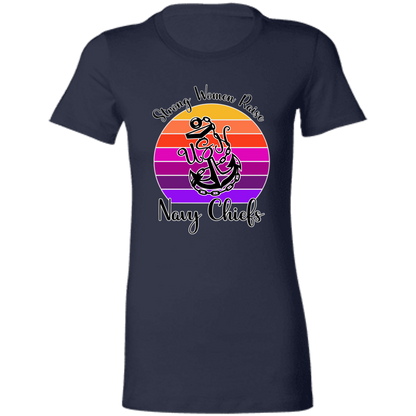 Strong Navy Mom Ladies' Favorite T-Shirt