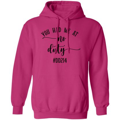 No Duty Pullover Hoodie