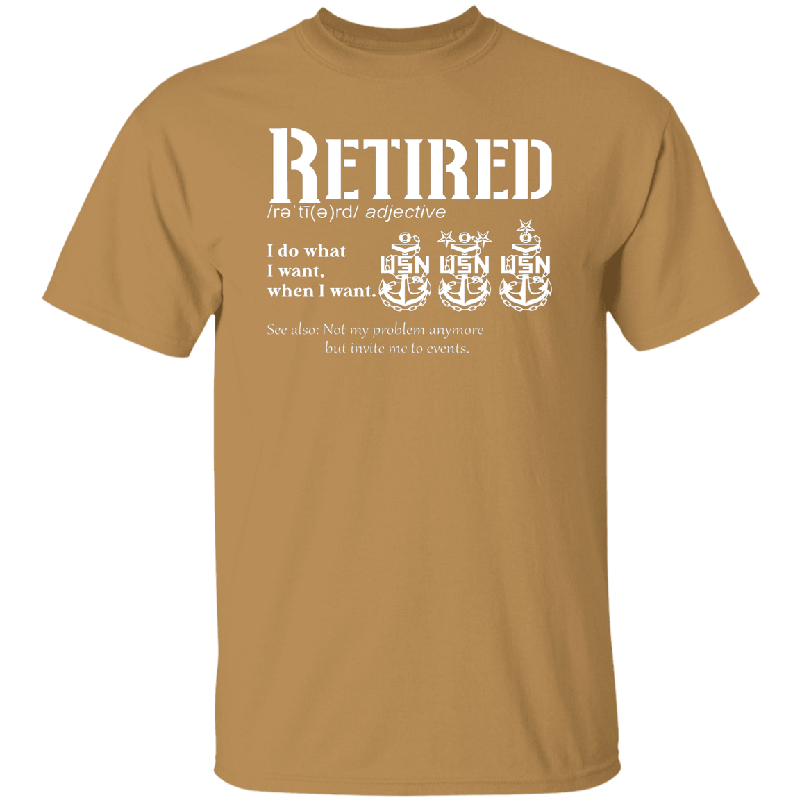 Retired Definition V2  5.3 oz. T-Shirt