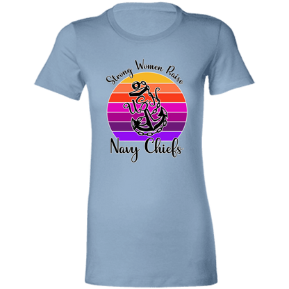 Strong Navy Mom Ladies' Favorite T-Shirt