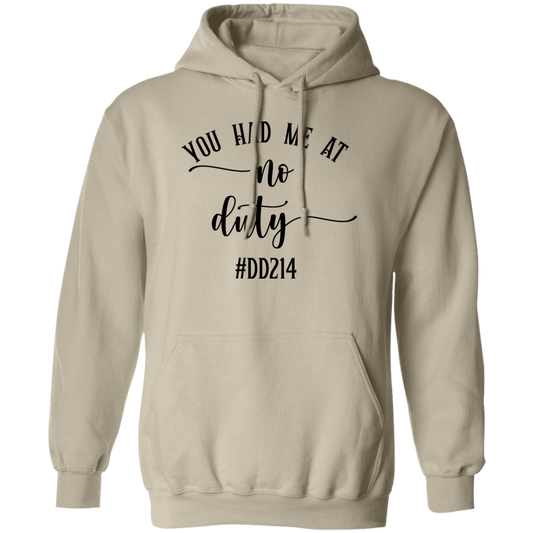 No Duty Pullover Hoodie