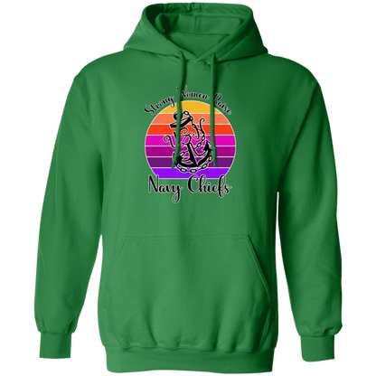 Strong Navy Mom Pullover Hoodie