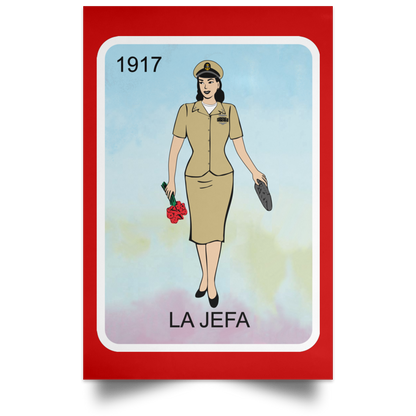 La Jefa Satin Poster