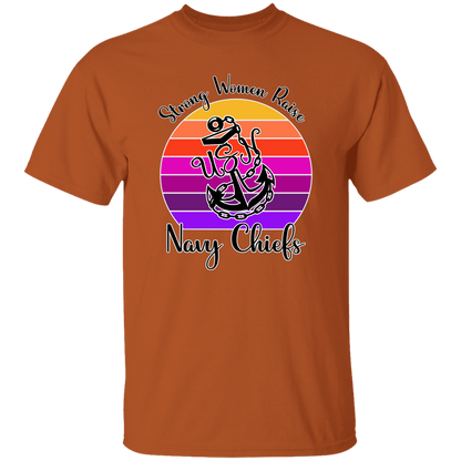 Strong Navy Mom 5.3 oz. T-Shirt