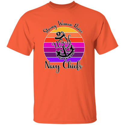 Strong Navy Mom 5.3 oz. T-Shirt