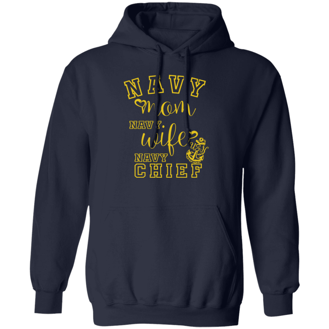 Navy MWC Pullover Hoodie