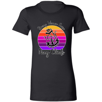 Strong Navy Mom Ladies' Favorite T-Shirt