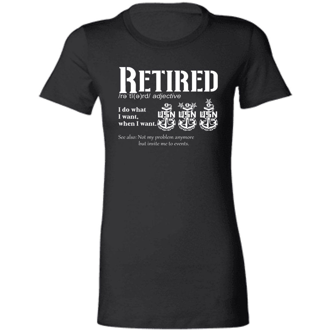 Retired Definition V2 Ladies' Favorite T-Shirt