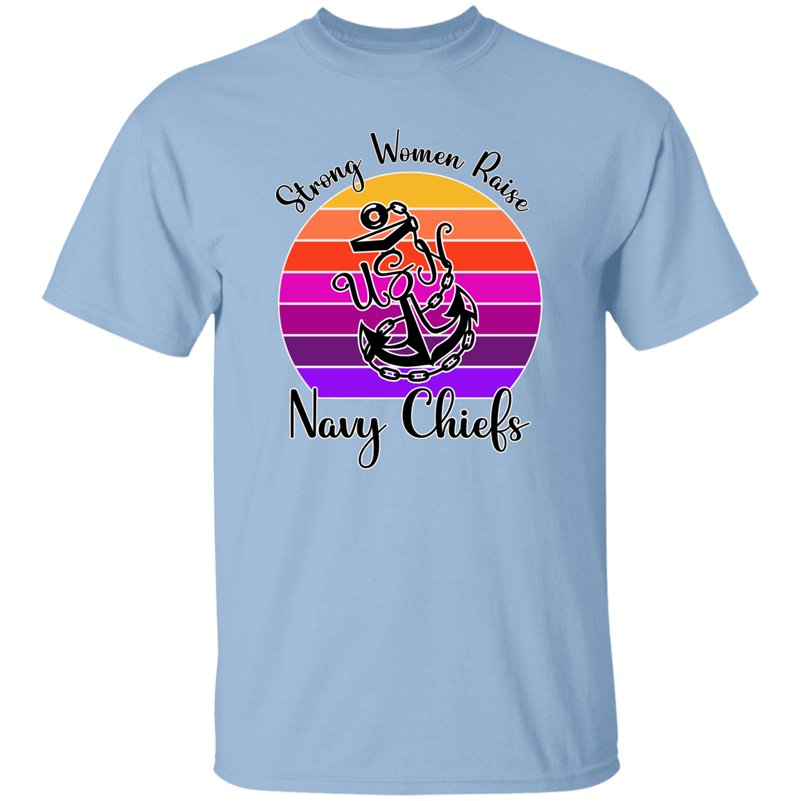 Strong Navy Mom 5.3 oz. T-Shirt