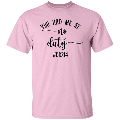 No Duty 5.3 oz. T-Shirt