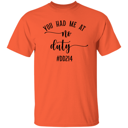No Duty 5.3 oz. T-Shirt